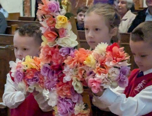 Lenten tradition at Saint Joseph School:  “Good Deeds for Jesus.”