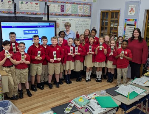 Science Program Author Nancy Larson Visits Saint Joseph School