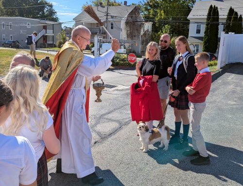 Saint Joseph Students Celebrate the Feast of Saint Francis with Annual Blessing of the Animals