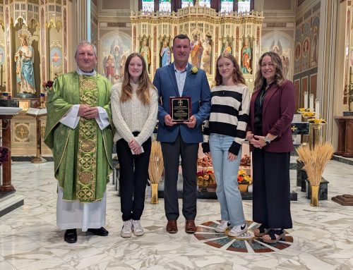 Saint Joseph School Honors Mariusz Macko as 2025 Volunteer of the Year