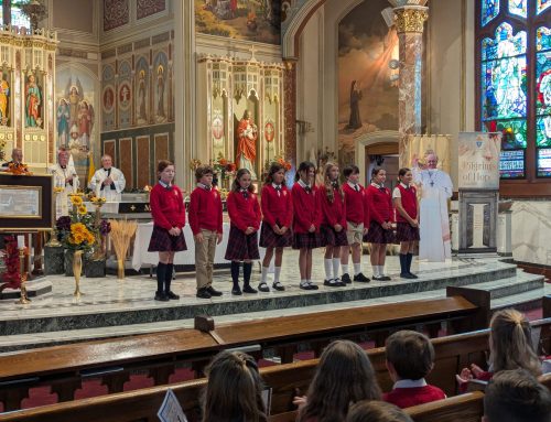 Little Missionaries of Pope Francis Commissioned at Saint Joseph Basilica