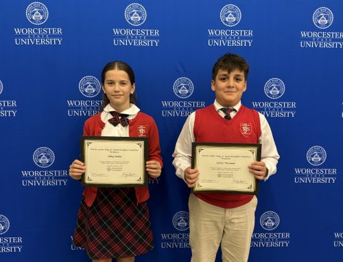 Saint Joseph School Students Honored in Worcester State University’s MLK Poetry Celebration