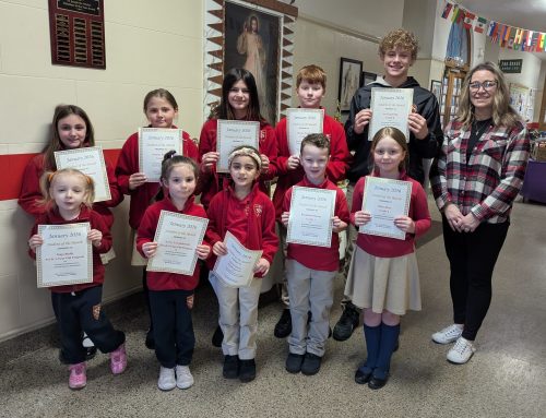 January Students of the Month