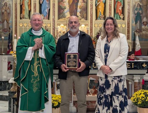 Antonio Marcuccio Named Saint Joseph School’s 2026 Volunteer of the Year